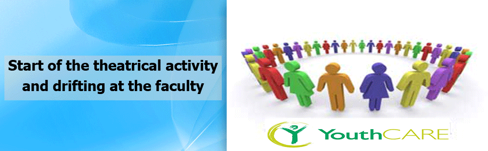 Start of the theatrical activity and drifting at the faculty