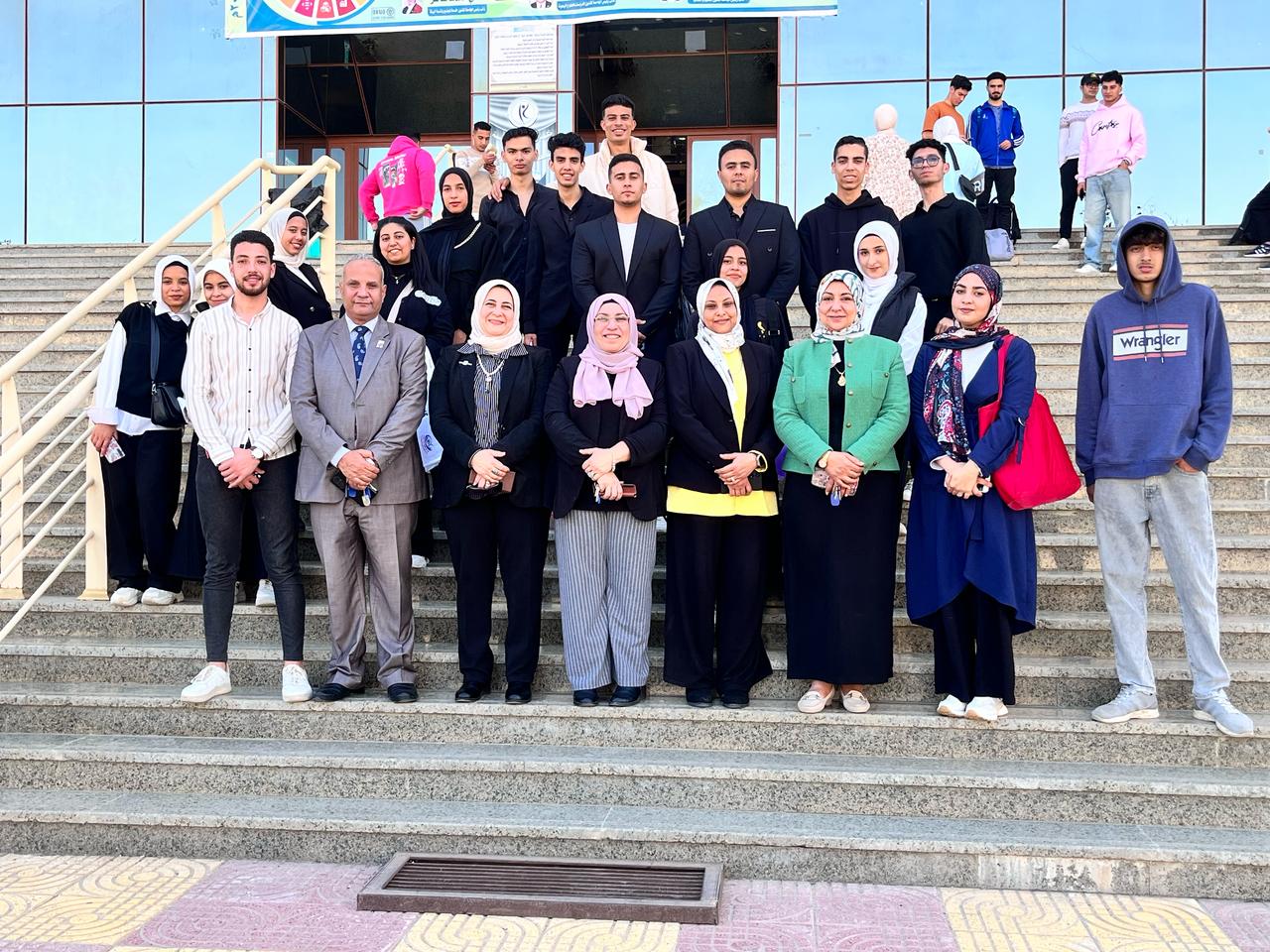 The Faculty of Specific Education Participates in the Launch of Environmental Week and Entrepreneurship Activities at the Faculty of Physical Education, Kafrelsheikh University