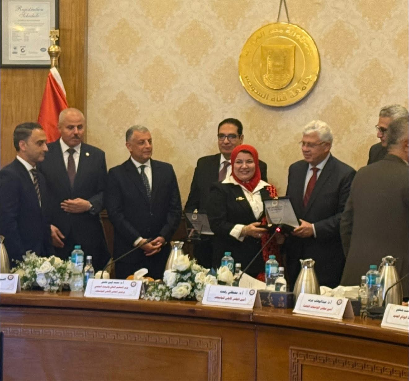 Dr. Amani Shaker Expresses Her Gratitude and Appreciation to the Minister of Higher Education and the Secretary-General of the Supreme Council of Universities for the Honor