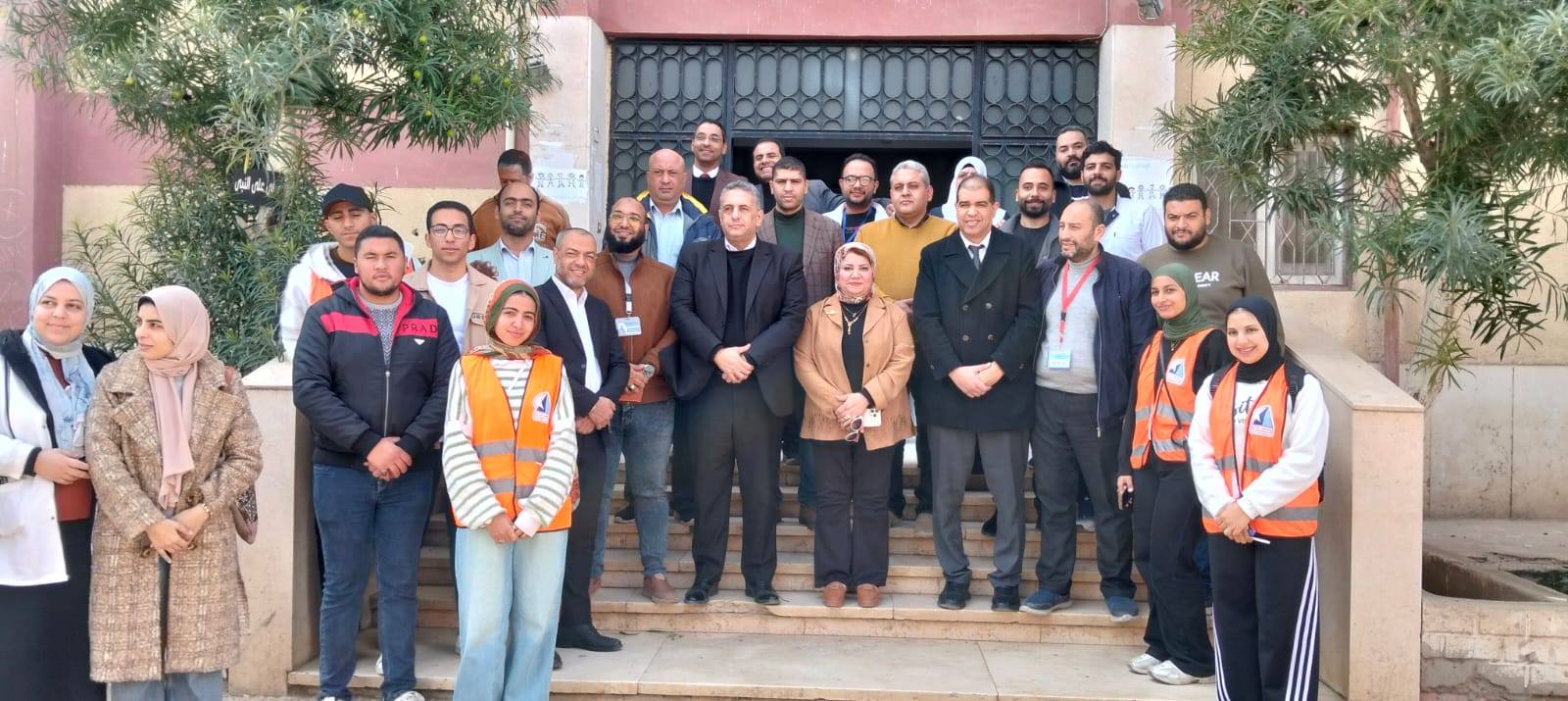 Launching a Comprehensive Medical, Therapeutic, and Awareness Caravan in Ibshan Village, Biyala Center, Continuing Kafrelsheikh University