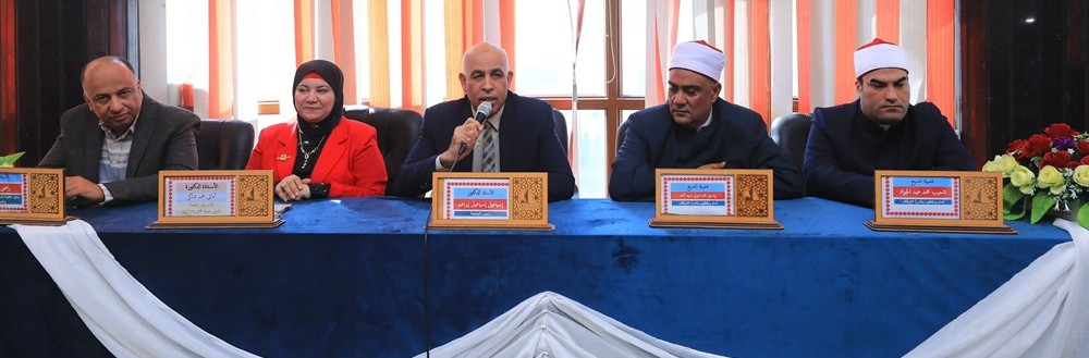  رئيس جامعة كفرالشيخ يشهد ندوه دينيه بعنوان "السوشيال ميديا بين البناء والهدم بكلية علوم الثروة السمكية والمصايد بالجامعه