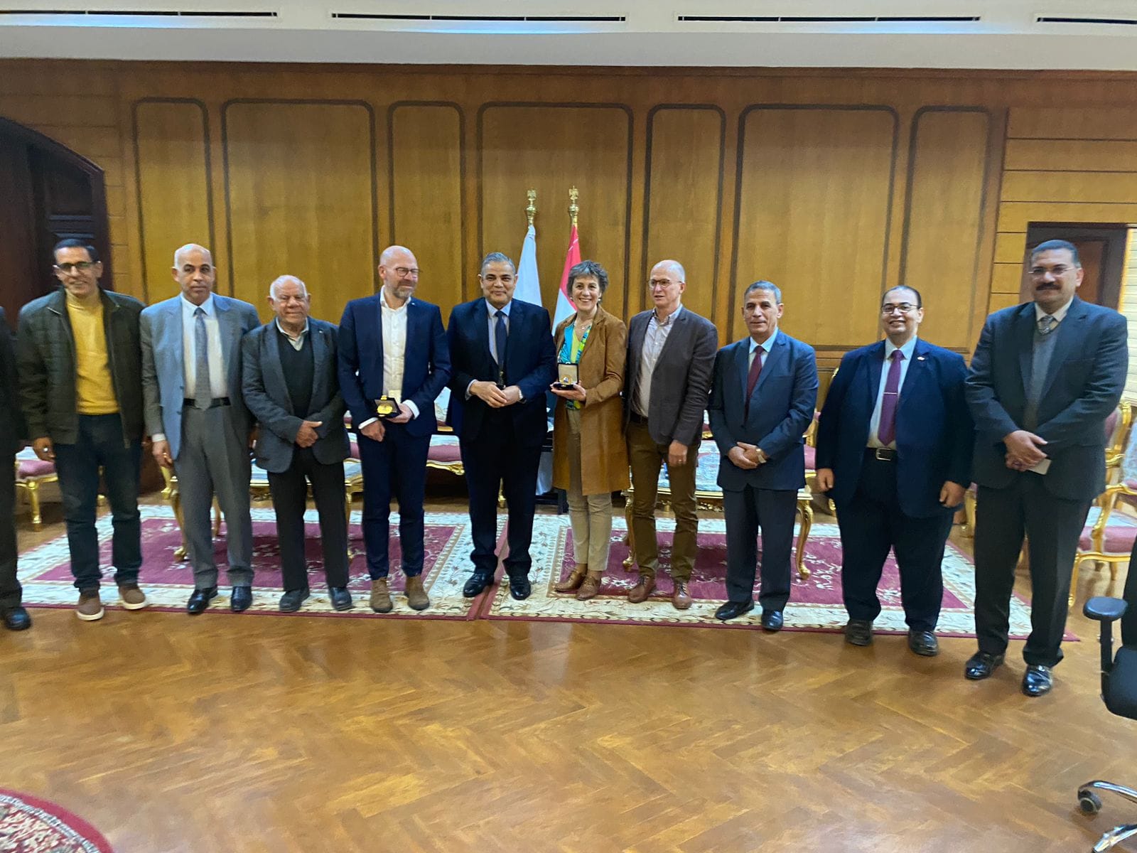 توقيع اتفاقية تعاون بين جامعة كفر الشيخ وجامعة هولندية