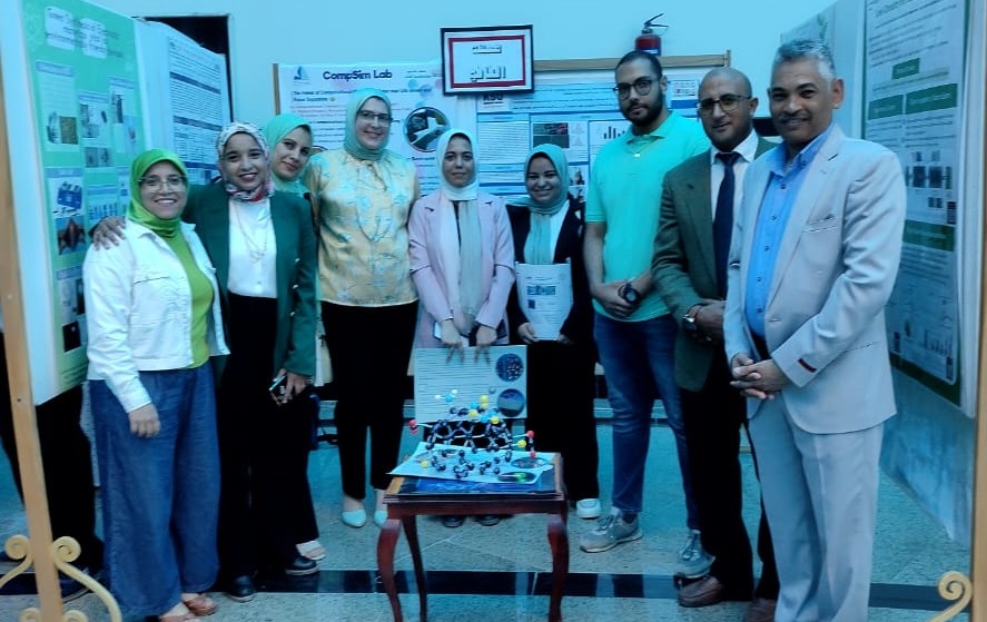 فاعليات اليوم الاول للأسبوع البيئى- معهد علوم وتكنولوجيا النانو - جامعه كفر الشيخ