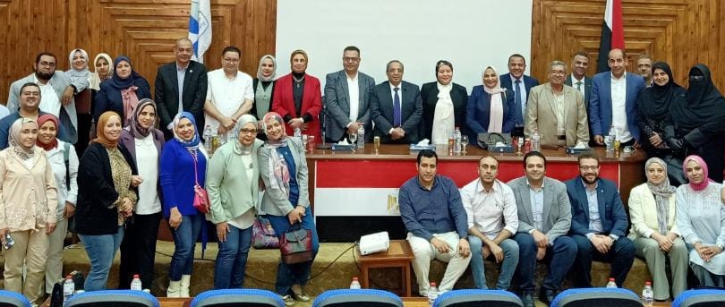 الطب البشري يستقبل لجنة دعم البرنامج التكاملي في الطب ٥+٢ : تاريخ نشر الخبر 2023/5/22