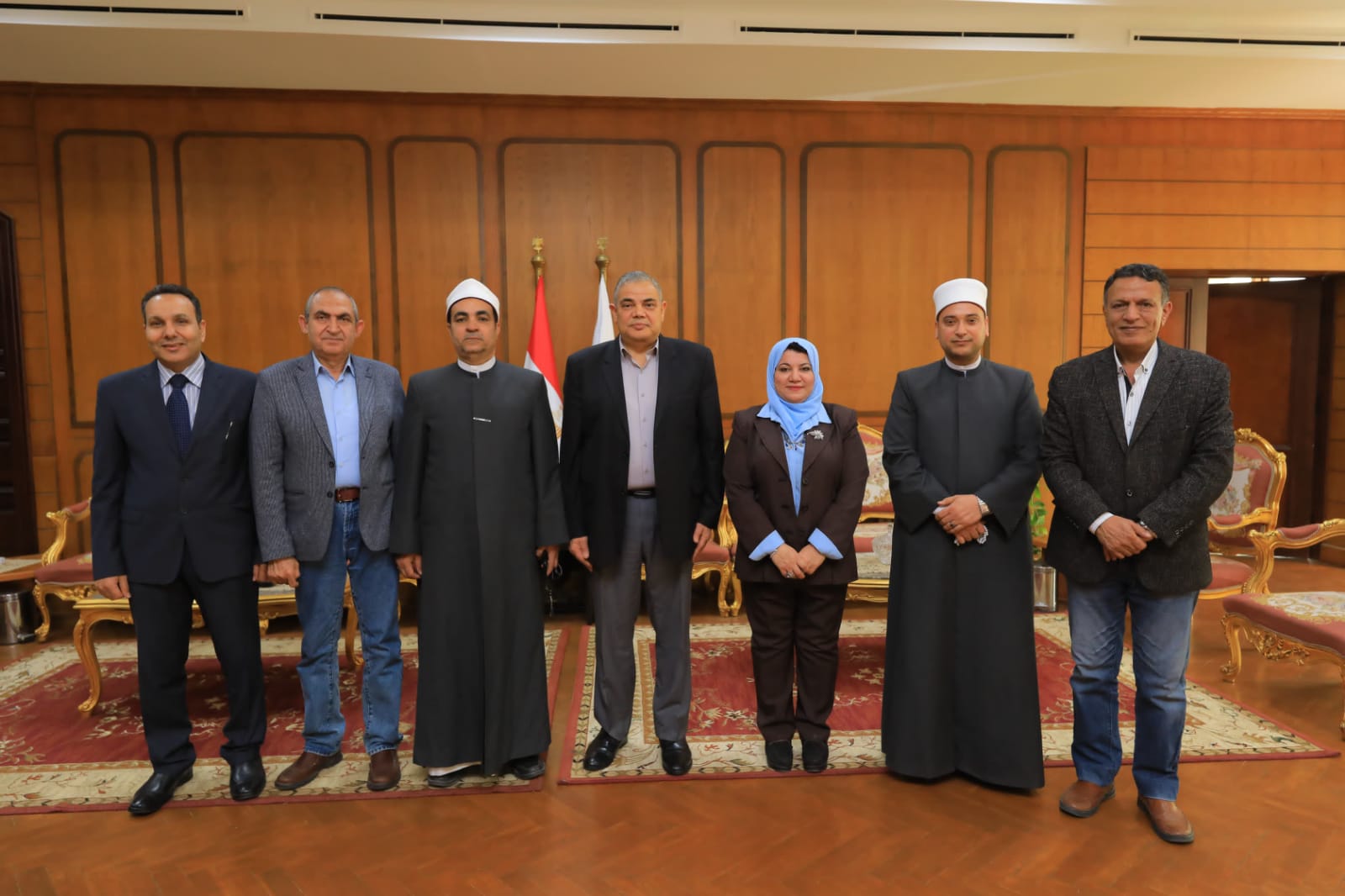 ندوة دينية بعنوان “حب الأوطان" بكلية العلوم ضمن المبادرة الرئاسية للتنمية البشرية (بداية جديدة لبناء الانسان المصري)