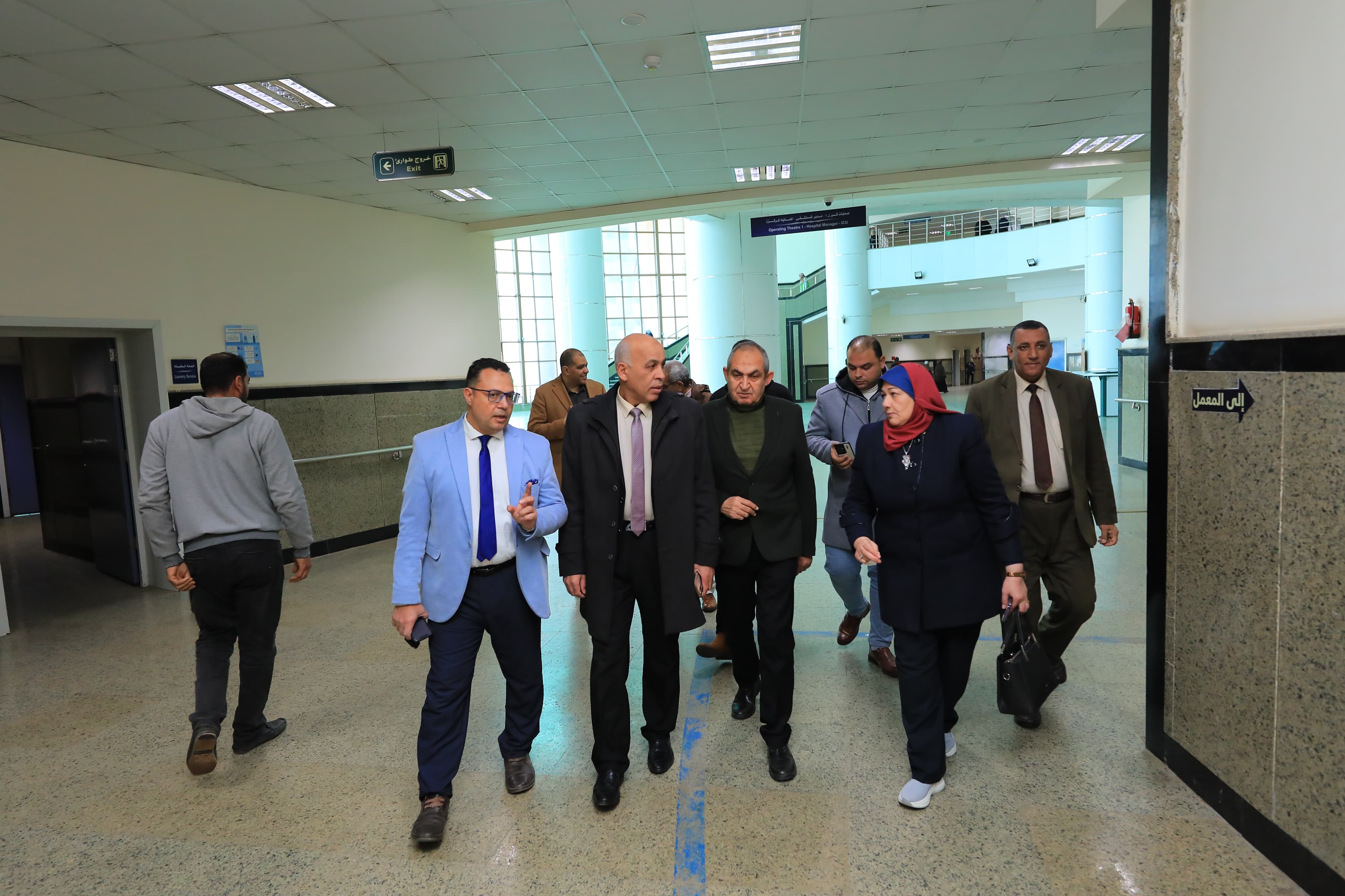 رئيس الجامعة يتفقد المستشفى الجامعي ويؤكد: تطوير مستمر للمنظومة الصحية ورفع كفاءة الخدمات الطبية