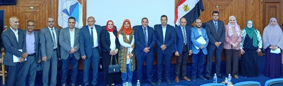 استقبال لجنة تسليم وتسلم مشروع دعم وتطوير الفاعلية التعليمية  : تاريخ نشر الخبر 2023/6/3