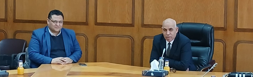 انعقاد اجتماع بوحدات ادارة مشروعات التطوير للوقوف على أخر المستجدات